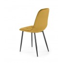 Стул HALMAR K417 горчичный/черный